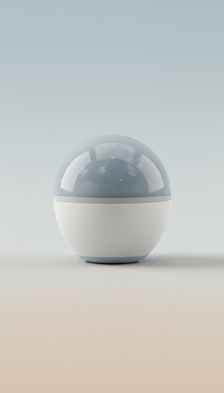 Star projector with matte finish